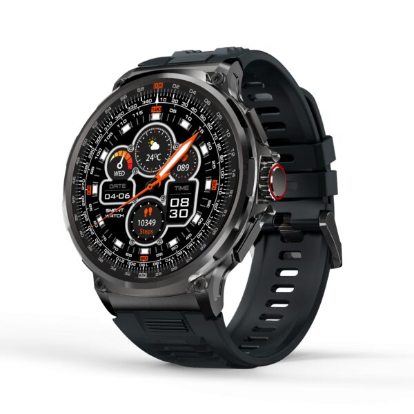 V69 Smartwatch 1.85 inch Large Display Bluetooth Call Long Battery Health Monitoring Men Smart Watch